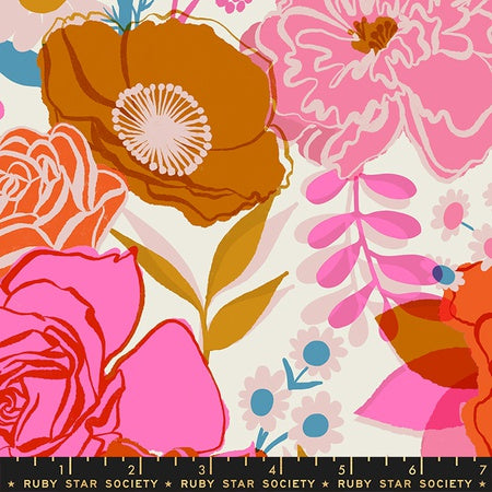 Moda Ruby Star Society Rise RAYON Bloom Shell