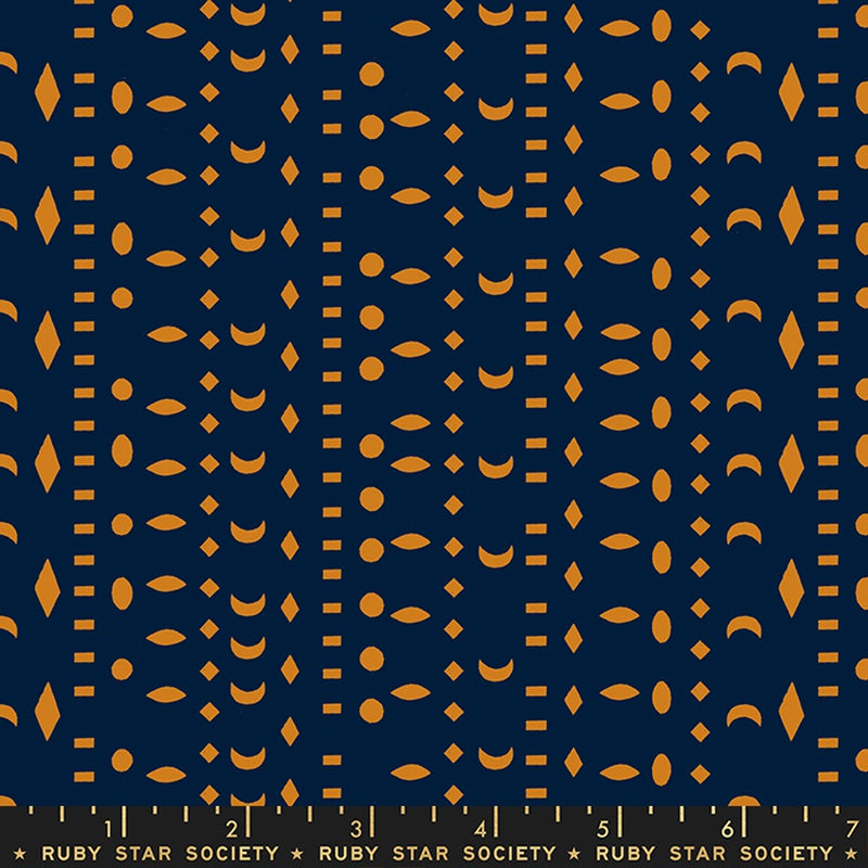 Moda Ruby Star Society Moonglow Moon Phases Indigo