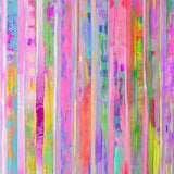 P &  B Textiles Butterfly Dreams Digital Stripe Multi