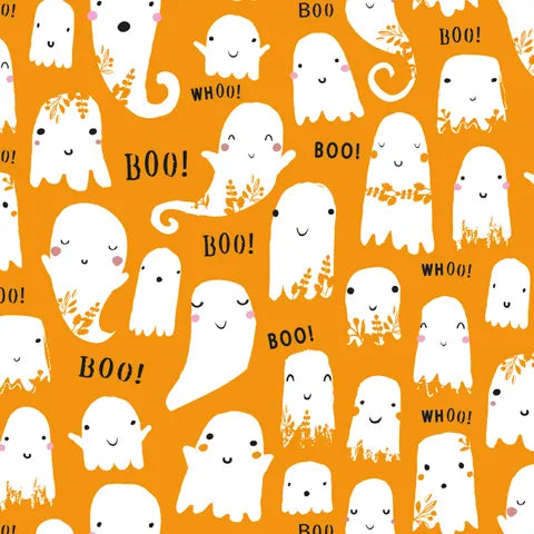 Dashwood Studio Trick or Treat Ghosts Orange