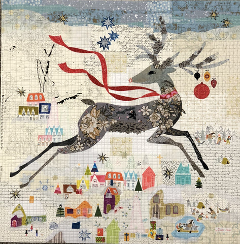 {New Arrival} Laura Heine Peppermint collage pattern