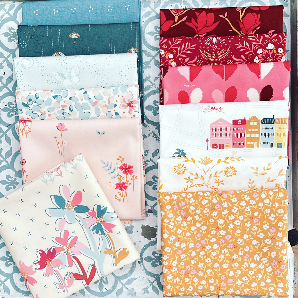 {New Arrival} Art Gallery Fabrics  The Season of Tribute - The Softer Side Fat Quarter Bundle x 11 Fat Quarters + 1 Panel