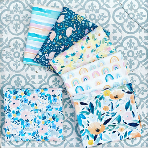 Dear Stella Clara Jean Summer Lovin Fat Quarter Bundle x 6 Pieces