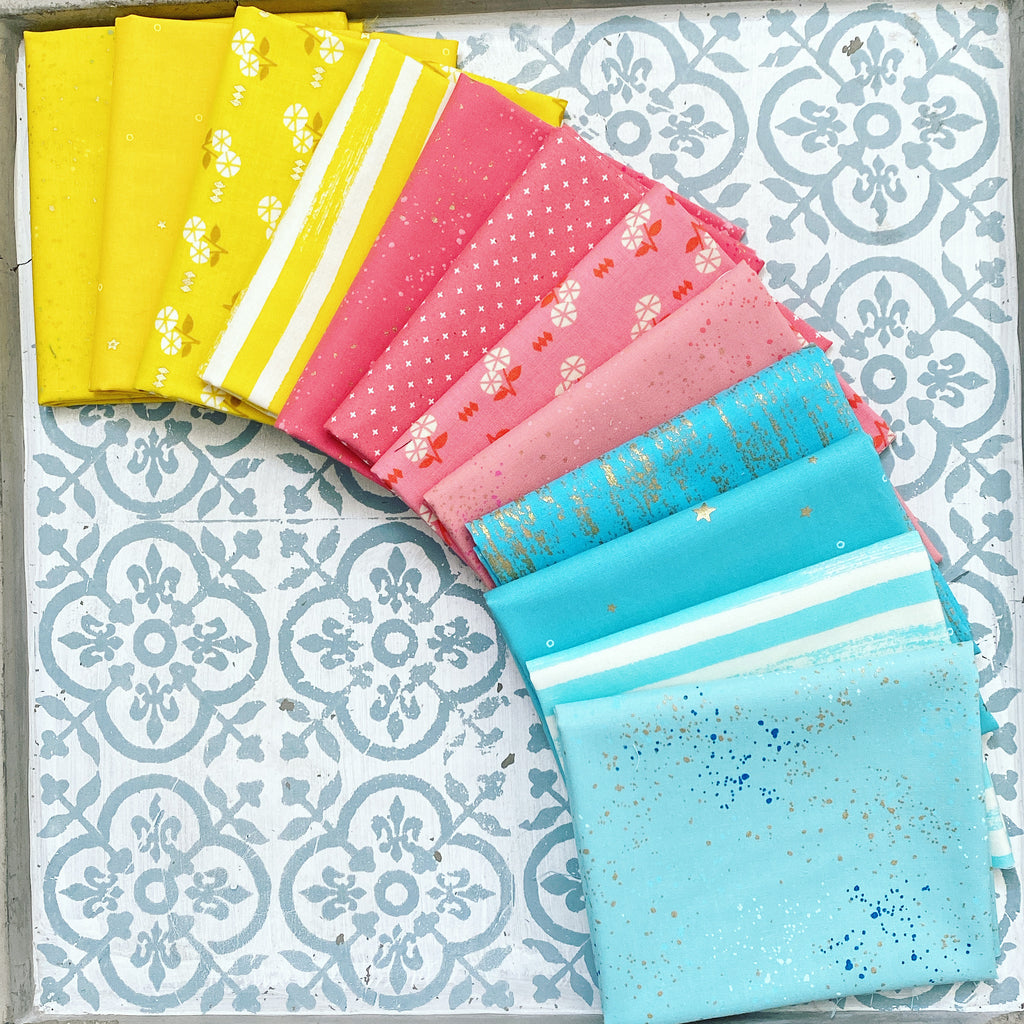 {New Arrival} Moda Ruby Star Society Summer Gelati Fat Quarter Bundle x 12 Pieces