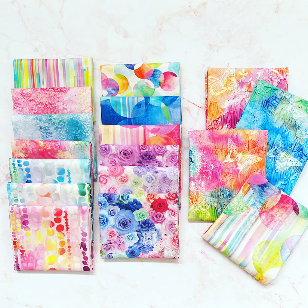 Moda Gradient Parfait Fat Quarter Bundle x 17 Pieces