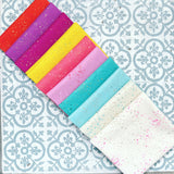 {New Arrival} Moda Ruby Star Society Speckled Fat Quarter Bundle x 10 Pieces Rainbow Deluxe