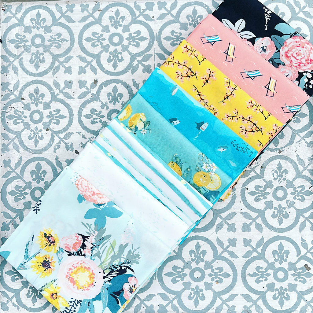 Art Gallery Capri Fat Quarter Bundles Mini Set x 8 Pieces