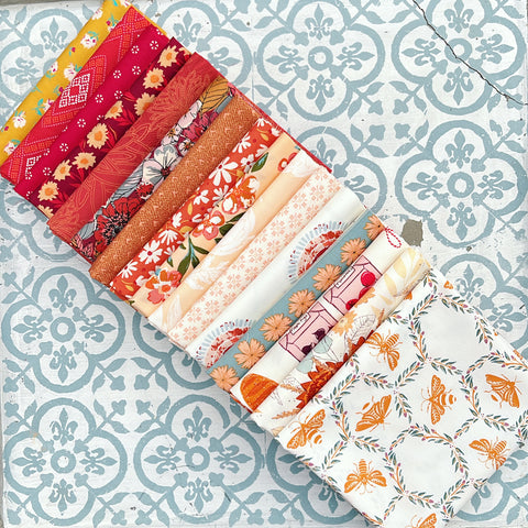 {New Arrival} Art Gallery Fabrics  Curated Bundle Fat Quarter Bundles x 16 Pieces Bountiful