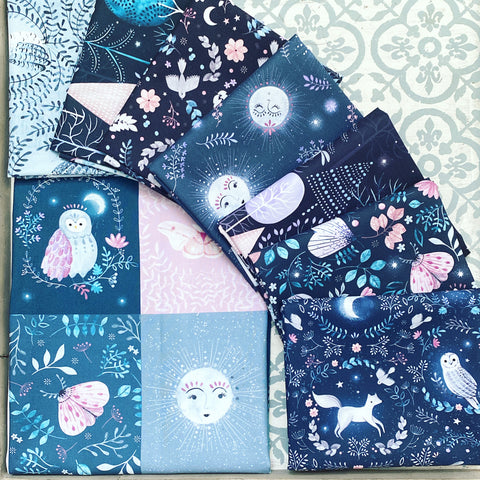 {New Arrival} Dashwood Studios Nightfall Fat Quarter Bundle x 8 Fat Quarters