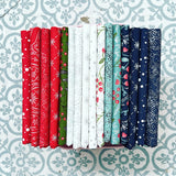 Moda Gingiber Merrymaking Fat Quarter Bundle x 16 Fat Quarters