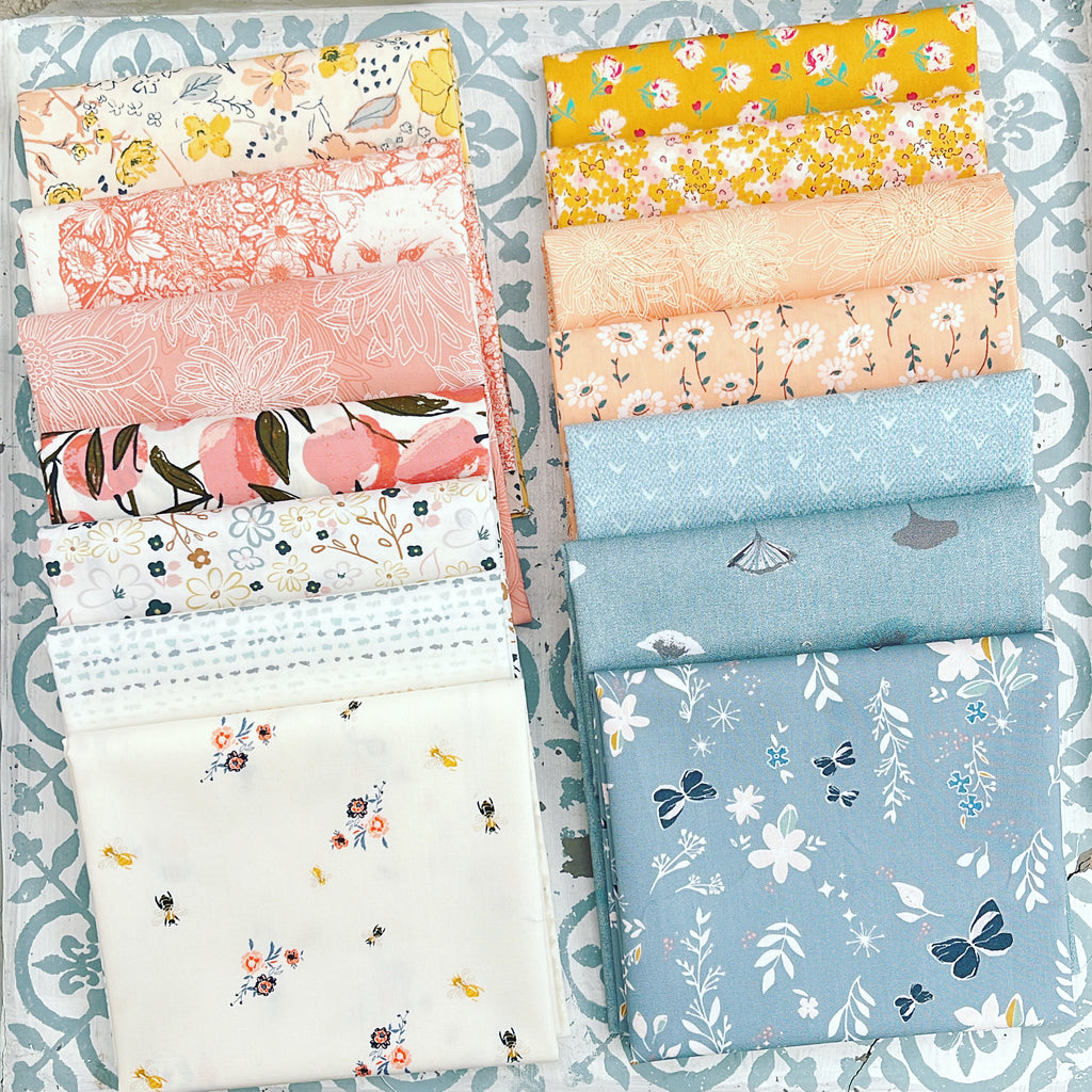 {New Arrival} Art Gallery Fabrics Curated Bundle Fat Quarter Bundles x 14 Bees & Bits
