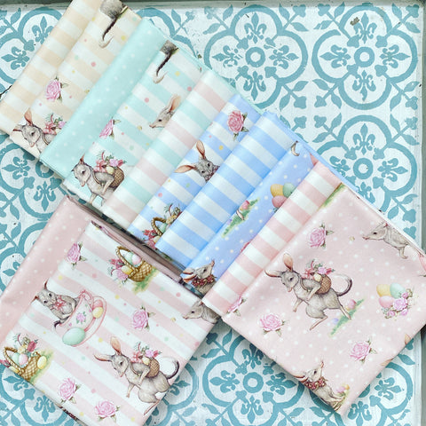 Devonstone Easter Bilby Fat Quarter Bundle x 12Fat Quarters