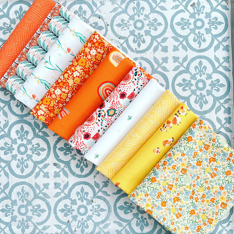 {New Arrival} Art Gallery Fabrics Curated Bundle Fat Quarter Bundles x 10 Pieces Lilybloom