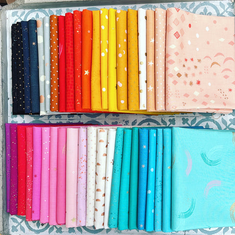{New Arrival} Moda Ruby Star Society Ultimate Basics Curated Fat Quarter Bundle x 42 Pieces