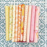 {New Arrival} Art Gallery Fabrics  Curated Bundle Fat Quarter Bundle x 10 Pieces Sun Bound