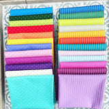 {New Arrival} Tula Pink True Colours Tiny Dots & Tiny Stripes Fat Quarter 24pcs Full bundle
