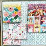 {New Arrival} Freespirit Mia Charro Farm Friends Fat Quarter Bundles x 8 Pieces +1 Panel