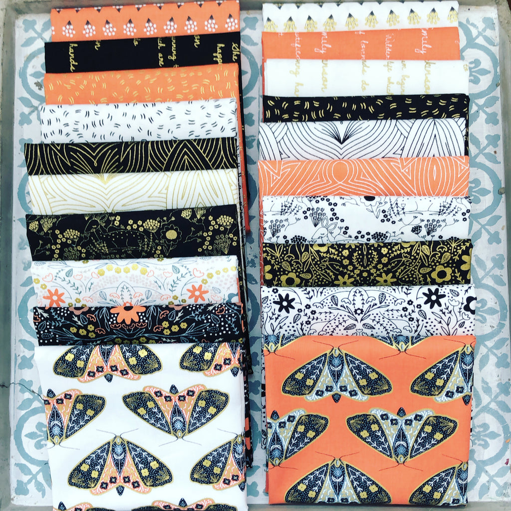 Moda Gingiber Dwell in Possibility Fat Quarter Bundle x 20 Fat Quarters Orange