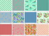 {New Arrival} Tula Pink Everglow & True Colours Neon Fat Quarter 12pcs Full bundle Spirit