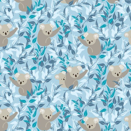 {New Arrival} Amanda Joy Designs Koala Climb Main Blue