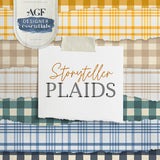 {New Arrival} Art Gallery Fabrics Storyteller Plaids Fat Quarter Bundle x 18 Fat Quarters