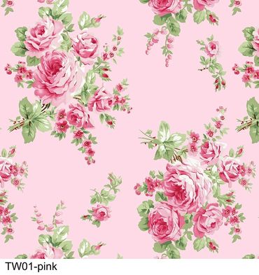 Tanya Whelan Barefoot Roses Classics Large Floral Pink